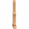 Ekena Millwork Richland Timber Gable Bracket, Western Red Cedar, 84"W x 56"H x 5 1/2"D x 5 1/2"F, 16/12 Pitch GBW084X56X0606RIC00SWR - alternate 4